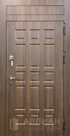 Фото «Металлическая дверь МДФ с шпонированной отделкой №758»